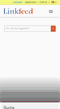 Mobile Screenshot of list.linkfeed.de
