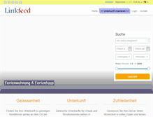 Tablet Screenshot of list.linkfeed.de
