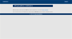 Desktop Screenshot of api.linkfeed.ru