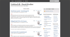 Desktop Screenshot of linkfeed.dk